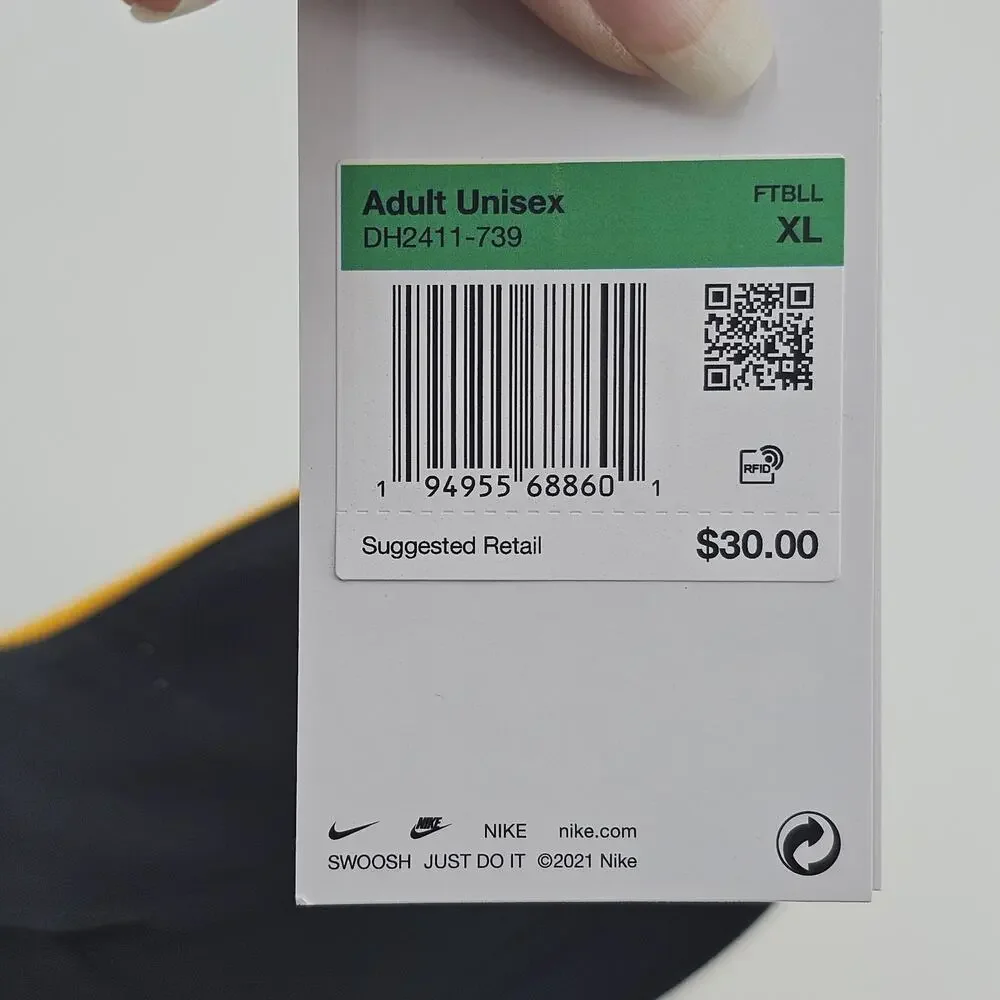 NEW Nike Adult Unisx VISOR AeroBill Adjustable XL Lightweight Golf Tennis YELLOW